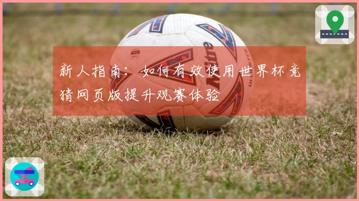 新人指南：如何有效使用世界杯竞猜网页版提升观赛体验